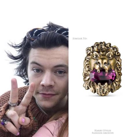 gucci ring harry styles|harry Gucci.